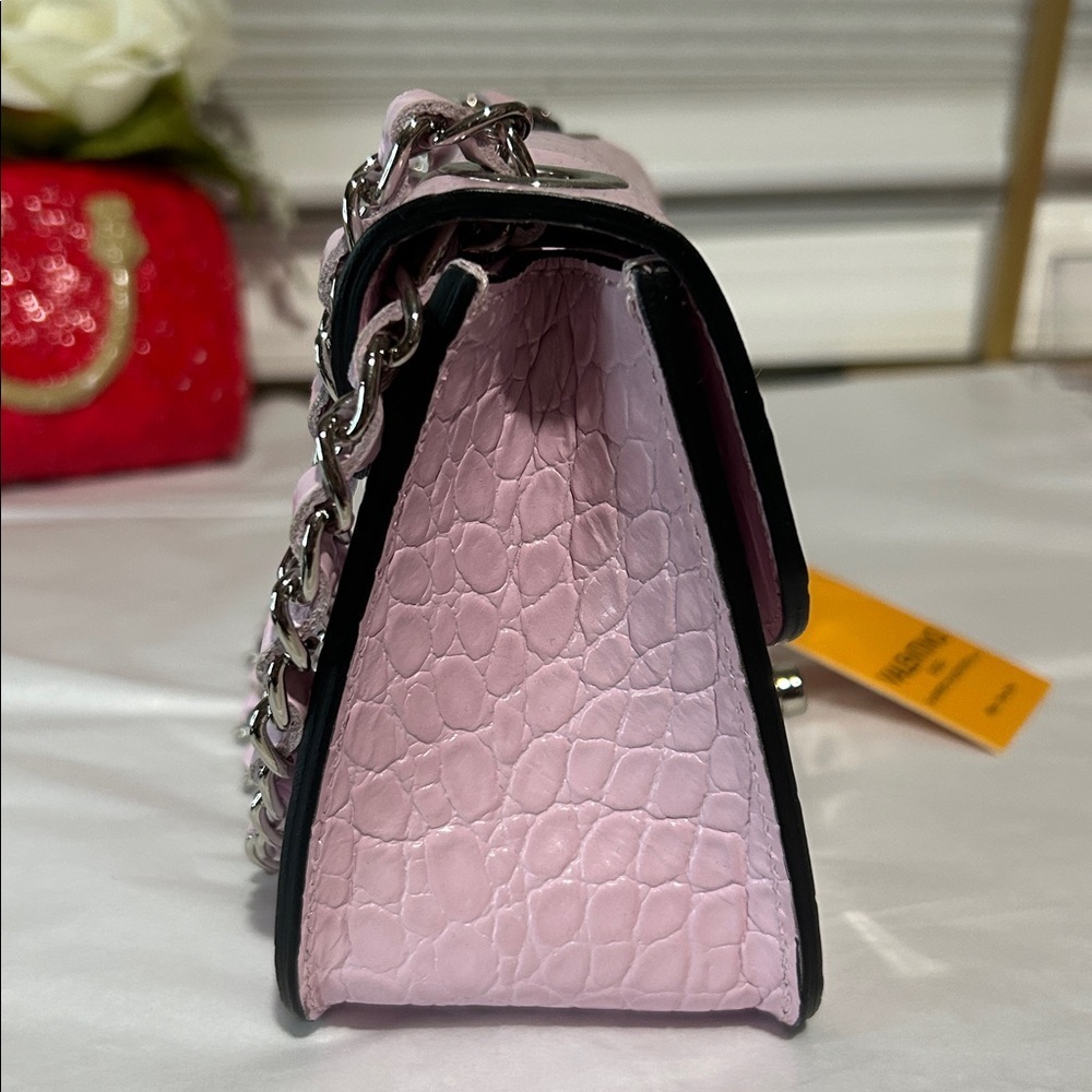 Mario Valentino Lilac Shoulder Bag - Picture 2 of 11